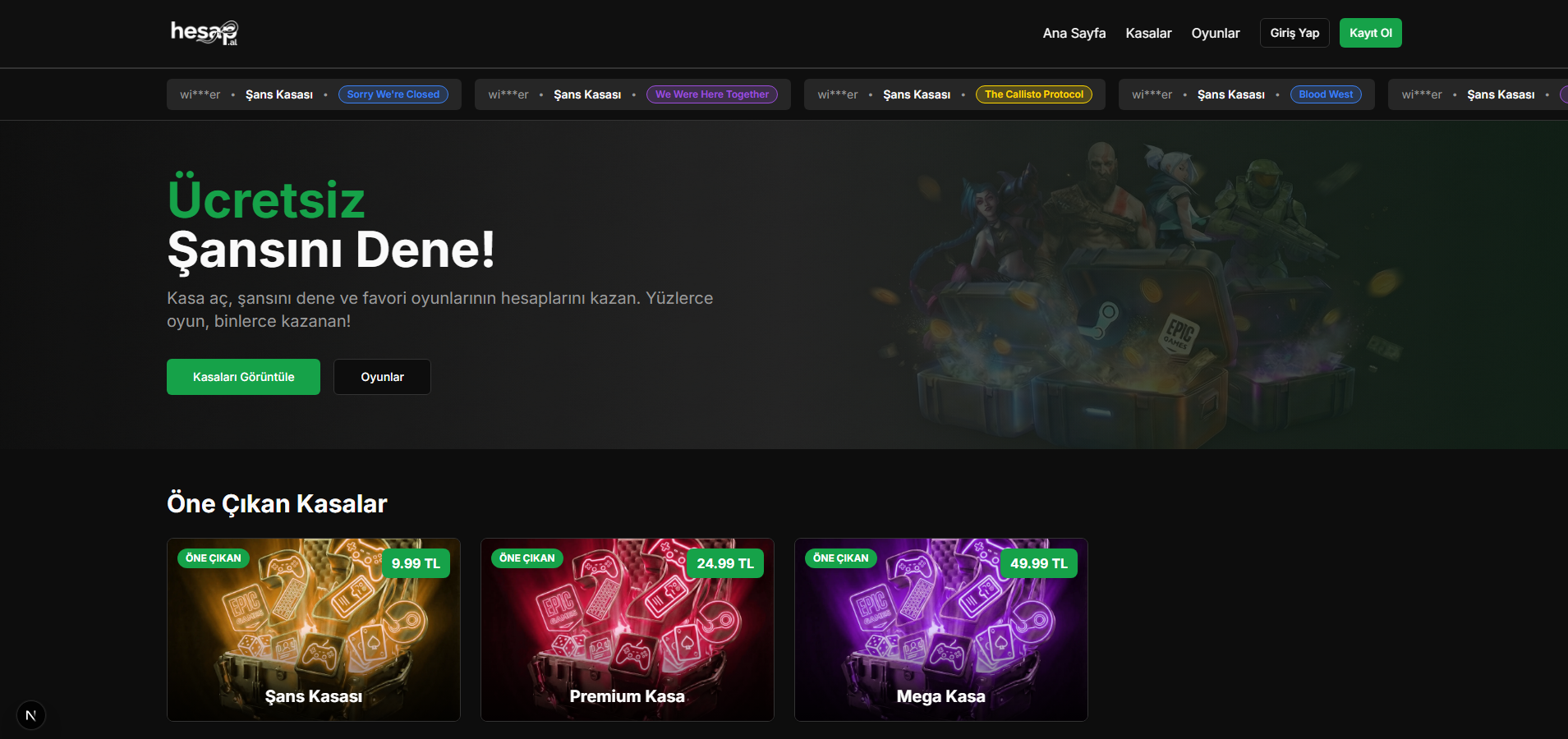 Case Opening Platform